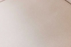 Armlehnen Stuhl EXTRAVAGANCIA beige Cord Metall brushed champagner gold