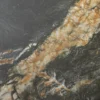 Ausziehbarer Esstisch COSMOS 160-240cm Aurora Oro schwarz gold sand Keramik Metallgestell
