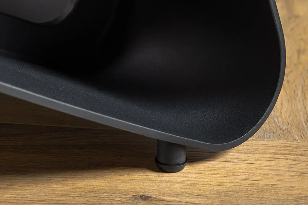 Ausziehbarer Esstisch INFINITY 180-260cm weiß Keramik Marmor schwarz Metall