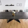 Ausziehbarer Esstisch PROMETHEUS 180-220-260cm Lava Keramik made in Italy
