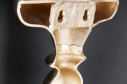 Barock Wandkonsole SCALA 60cm gold Metall Wandregal handmade Wanddekoration