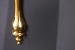 Barock Wandkonsole SCALA 60cm gold Metall Wandregal handmade Wanddekoration