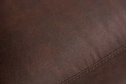 Chesterfield Sessel 110cm vintage braun mit Knopfheftung und Federkern
