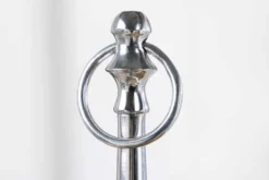 Dekorative Etagere PURE NATURE 68cm silber Mangoholz handmade drei Etagen