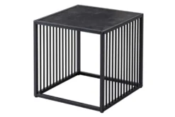 Design Beistelltisch ARCHITECTURE 40cm graphit Metall