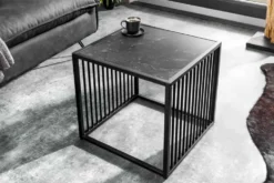 Design Beistelltisch ARCHITECTURE 40cm graphit Metall
