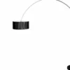 Design Bogenlampe EXTENSO 230cm schwarz Stehlampe mit Marmorfuß