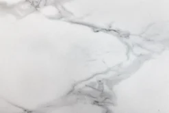 Design Couchtisch MARVELOUS 70cm weiß Marmor Keramik schwarzes Metall