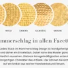Design Couchtisch ORGANIC ORIENT 75cm gold Handarbeit