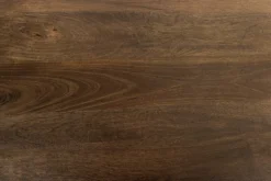 Design Esstisch GRAND 200cm dunkelbraun Mangoholz Bootsform mit Sockel