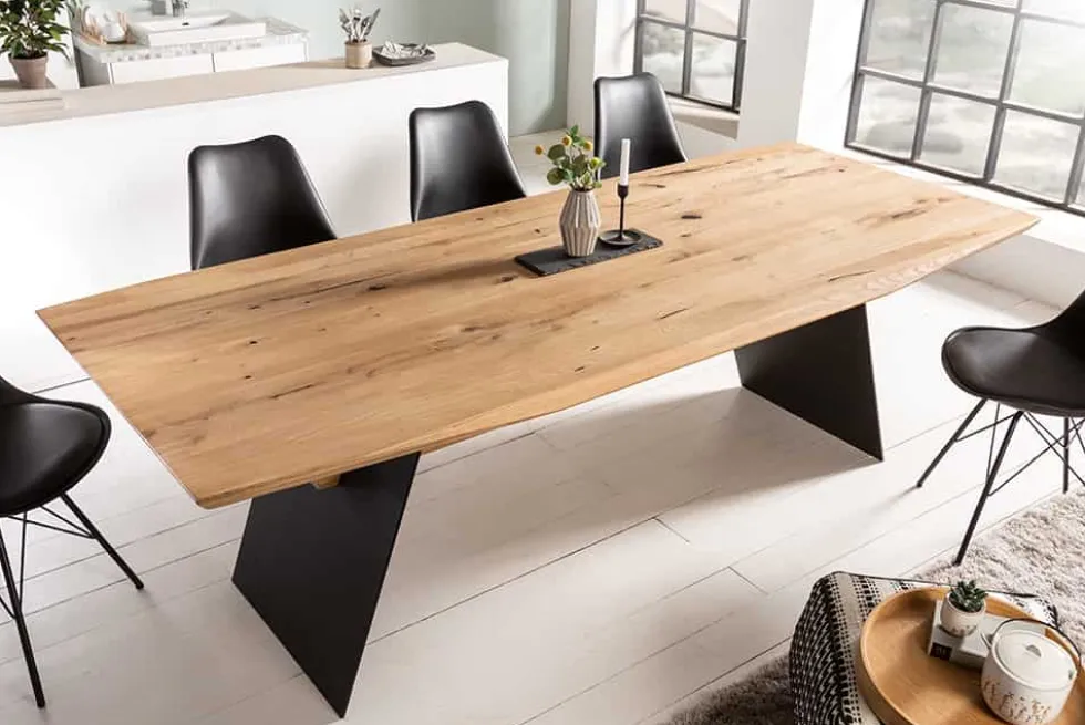 Design Esstisch GRAND OAK 200cm natur Eiche Massivholz