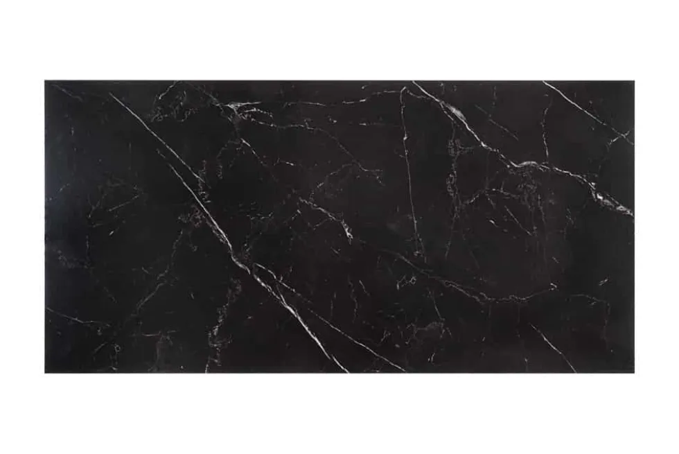 Design Esstisch MODERN BAROCK 180cm schwarz anthrazit chrom Keramik Marmor