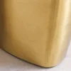 Design Esstisch ORGANIC 200cm grau weiß braun Naturstein Marmor Metall brushed gold