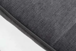 Design Freischwinger Stuhl MIAMI dunkelgrau Metallgestell matt schwarz