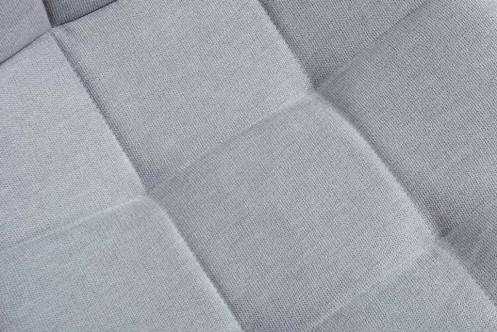Design Freischwinger Stuhl MIAMI hellgrau Metallgestell matt schwarz
