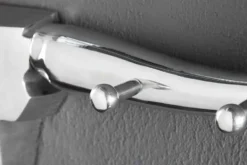 Design Garderobe BULL 100cm Aluminium Wanddekoration Stierkopf