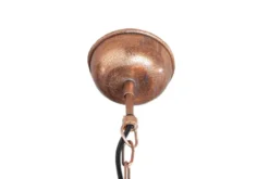 Design Hängelampe INDUSTRIAL 45cm kupfer geflammt Industrial Stil