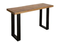 Design Konsolentisch IRON CRAFT 115cm Mangoholz Eisen Schreibtisch