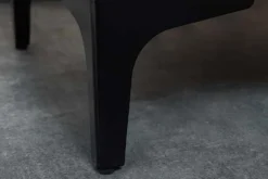 Design Nachttisch BOUTIQUE 50cm dunkelgrau Samt zwei Schubladen