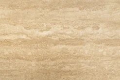 Design Nachttisch SAVOY 50cm grau beige greige Keramik Travertin Beistelltisch