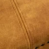 Design Récamière CHESTERFIELD 170cm senfgelb Samt Knopfheftung Nietenbesatz