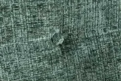 Design Sessel SCANDINAVIA grün Chenille Cremona schwarz Metall mit Armlehne