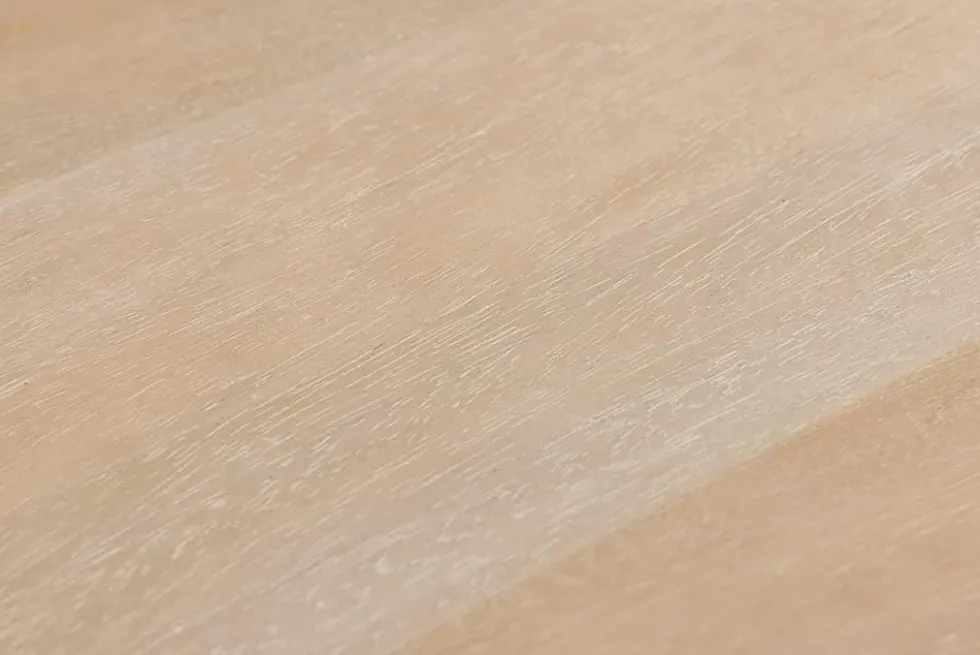 Design Sideboard ART DECO 170cm weiß gekälkt Mangoholz massiv 3D-Front