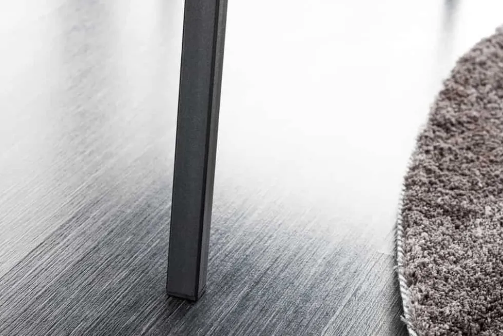 Design Sitzbank PETIT BEAUTÉ 80cm grün Cord schwarzes Gestell