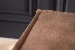 Design 3-Sitzer Sofa BOSSA NOVA 260cm antik taupe Microfaser Couch Wohnzimmer