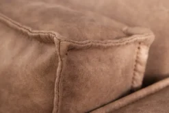 Design 3-Sitzer Sofa BOSSA NOVA 260cm antik taupe Microfaser Couch Wohnzimmer