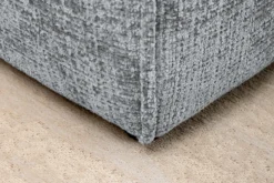Design 3-Sitzer Sofa BOSSA NOVA 260cm grau Chenille XXL-Couch