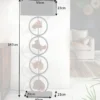 Design Stehlampe ELEMENTS 147cm schwarz Baumwollschirm Fuß mit Massivholz