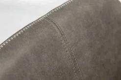 Design Stuhl MUSTANG antik taupe Microfaser mit Armlehne
