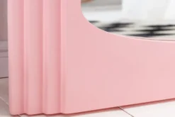 Design Wandspiegel WAVE 160cm rosa