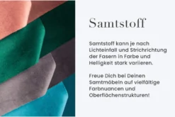 Design XL Sessel AMSTERDAM grau Samt schwarze Metallbeine Retro Stil