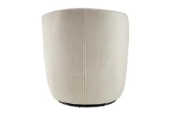 Drehbarer Design Sessel GATSBY beige Samt 360°