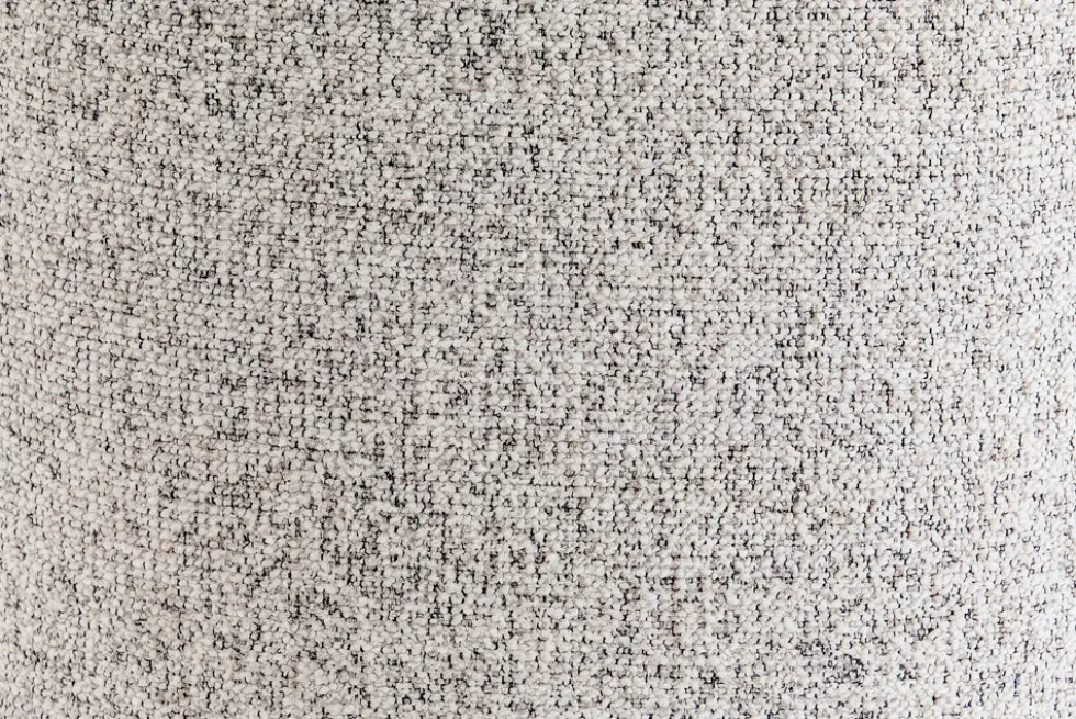 Drehbarer Stuhl WALKÜRE beige natur Eichenholz mit Taschenfederkern und Armlehne