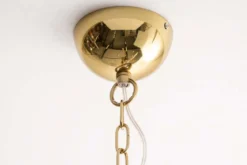 Elegante Hängelampe SPUTNIK 87cm gold mit 14 Leuchtarmen