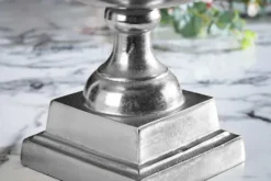 Eleganter Sektkühler CHAMPAGNE 40cm silber Flaschenkühler