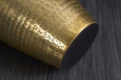 Elegante Vase ORIENTAL 50cm gold im Wild Hammerschlag Design