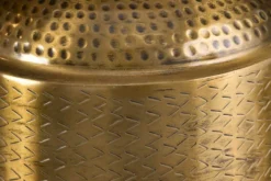 Elegante Vase ORIENT 35cm gold Hammerschlag Design