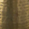 Elegante Vase ORIENT 50cm gold im Grid Hammerschlag Design