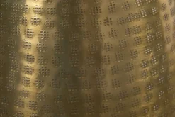 Elegante Vase ORIENT 50cm gold im Grid Hammerschlag Design