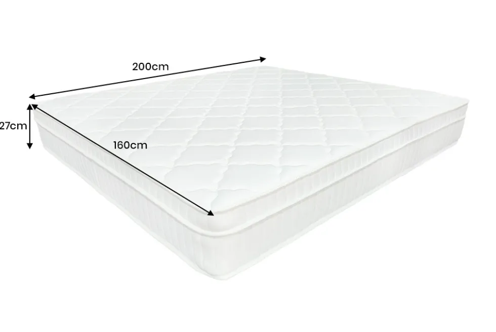 Ergonomische Boxspringmatratze CLOUD FLEX 160x200cm Tonnentaschenfederkern 7-Zonen