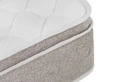 Ergonomische Boxspringmatratze CLOUD FLEX 180x200cm greige Tonnentaschenfederkern 9-Zonen