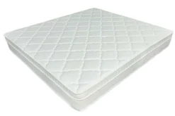 Ergonomische Matratze mit Topper CLOUD FLEX 160x200cm Tonnentaschenfederkern 7-Zonen