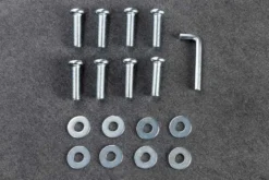2er Set Tischgestell U-FRAME 70cm Edelstahl gebürstet matt Tischbeine Kufe Esstisch