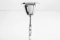 Extravaganter Kronleuchter ROYAL XL 70cm silber Hängeleuchte