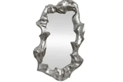 Extravaganter Wandspiegel VENETIA 150cm silber variable Aufhängung