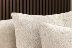 Extravagantes Sofa ELEMENTAL 180cm champagner beige Feinstrick Bouclé 2-Sitzer